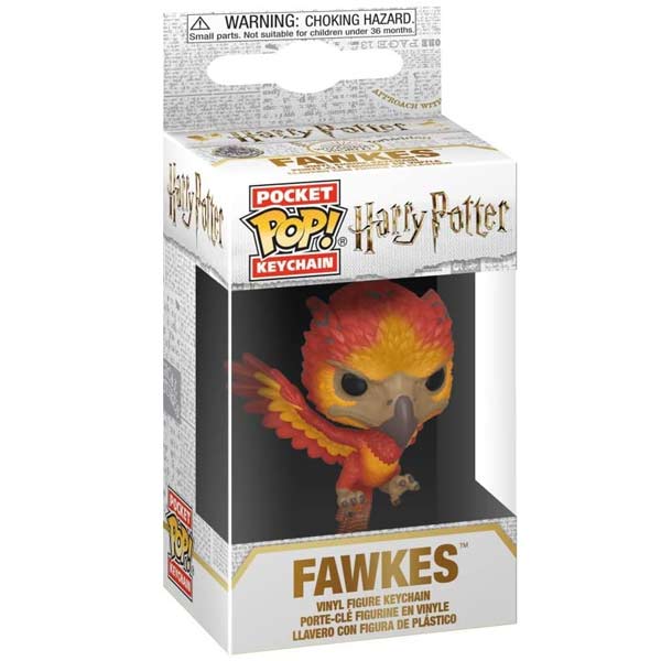 POP! Kulcstartó Fawkes (Harry Potter)