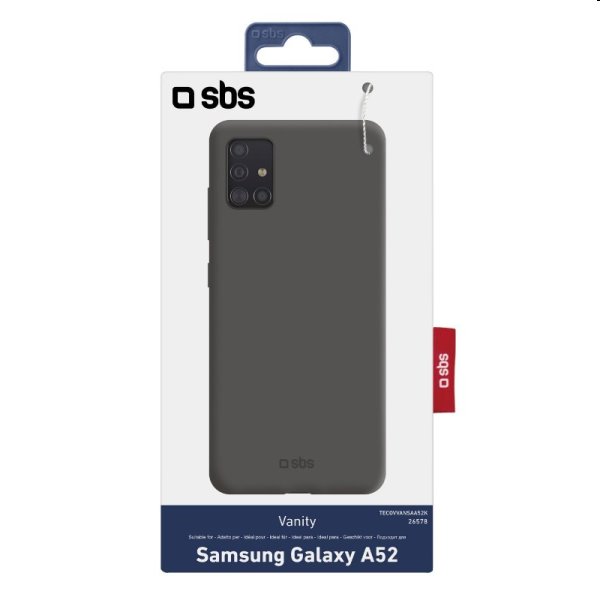 Tok SBS Vanity for Samsung Galaxy A52 - A525F / A52s 5G, fekete