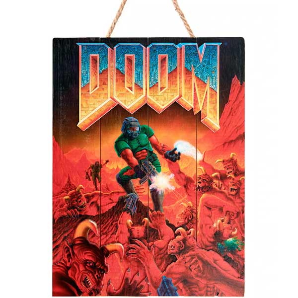 Kép WoodArt 3D Classic Limitált kiadás (Doom)