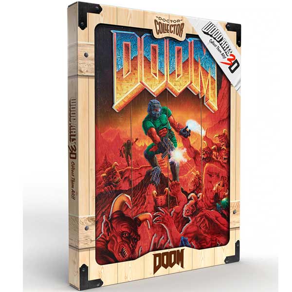 Kép WoodArt 3D Classic Limitált kiadás (Doom)