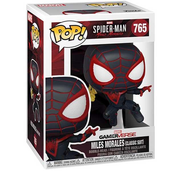 POP! Marvel: Spider Man Miles Morales Classic Suit (Marvel) figura