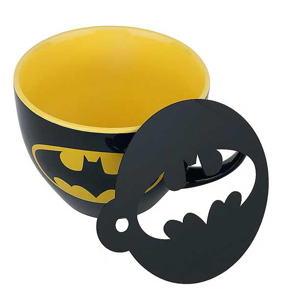 Bögre - Cappuccino Batman Logo (DC)