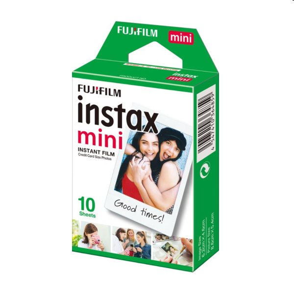 Fotópapír Fujifilm Instax Mini 10 db, fényes Fotópapír Fujifilm Instax Mini 10 db, fényes