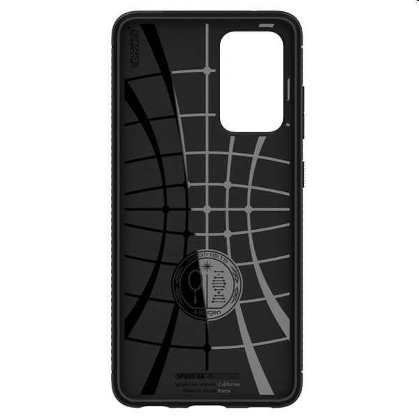 Tok Spigen Rugged Armor for Samsung Galaxy A52 - A525F / A52s 5G, fekete Tok Spigen Rugged Armor for Samsung Galaxy A52 - A525F / A52s 5G, fekete