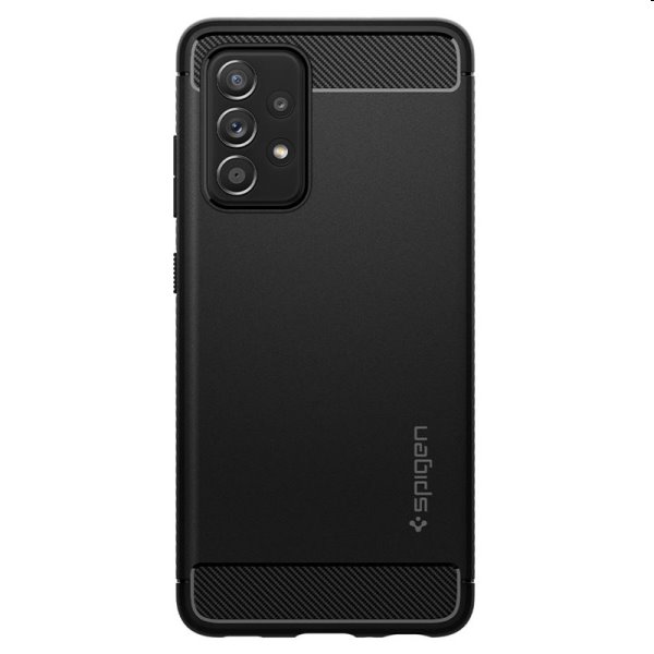 Tok Spigen Rugged Armor for Samsung Galaxy A52 - A525F / A52s 5G, fekete