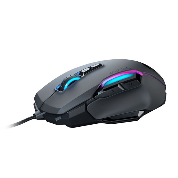 Roccat Kone AIMO remastered RGB, Fekete