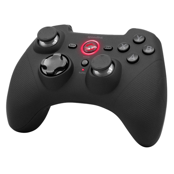 Speedlink Rait Gamepad Vezeték nélküli  PC/PS3/Switch, rubber-fekete