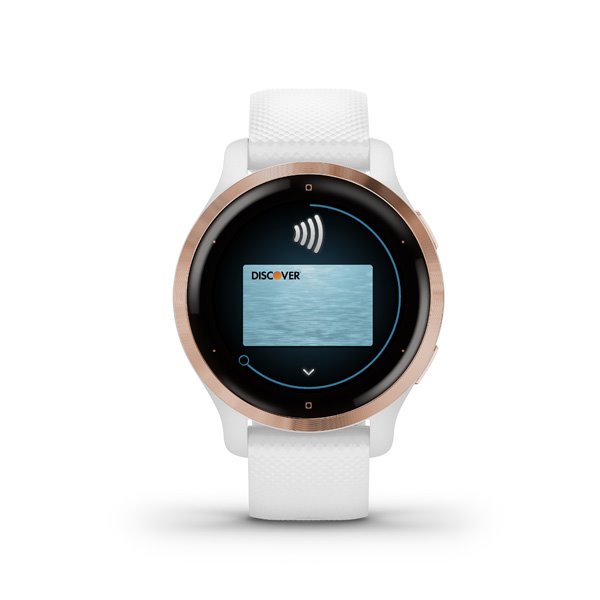 Garmin Venu 2S, rose arany/fehér