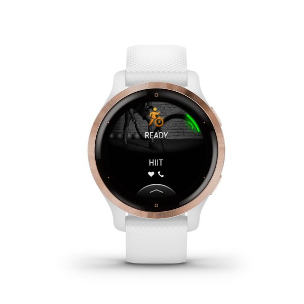Garmin Venu 2S, rose arany/fehér