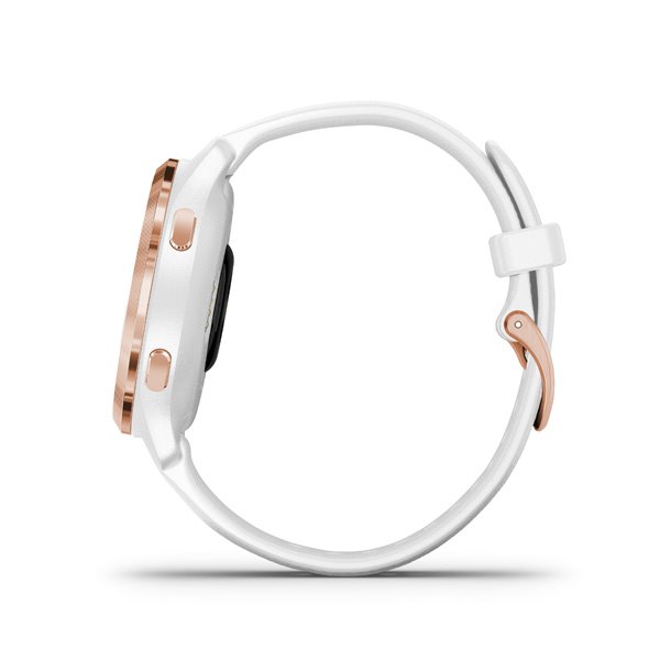 Garmin Venu 2S, rose arany/fehér
