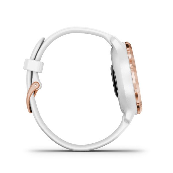 Garmin Venu 2S, rose arany/fehér