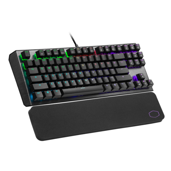 Gamer billentyűzet Cooler Master CK530 V2 Brown Switch, RGB LED, US layout, black Gamer billentyűzet Cooler Master CK530 V2 Brown Switch, RGB LED, US layout, black
