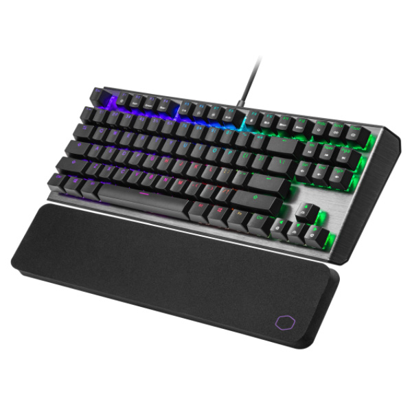 Gamer billentyűzet Cooler Master CK530 V2 Brown Switch, RGB LED, US layout, black Gamer billentyűzet Cooler Master CK530 V2 Brown Switch, RGB LED, US layout, black
