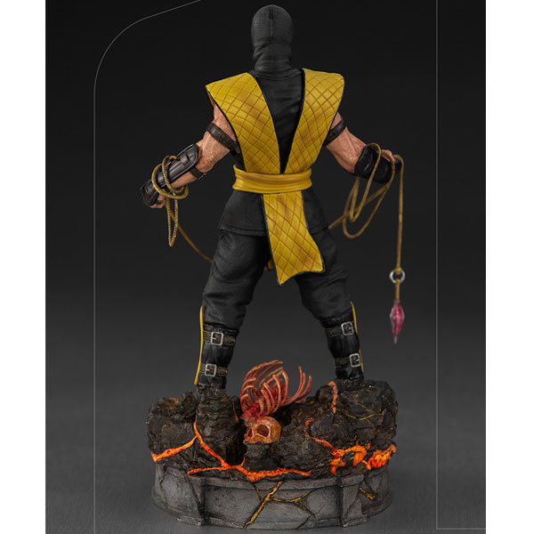 Szobor Scorpion 1/10 (Mortal Kombat)