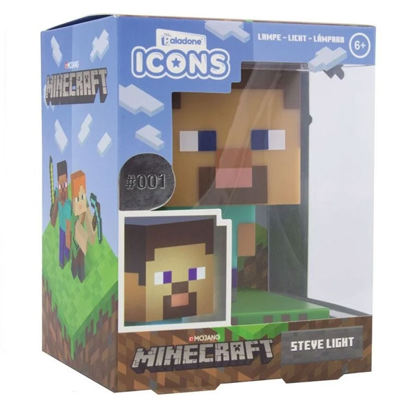 lámpa Steve Icon Light BDP (Minecraft)