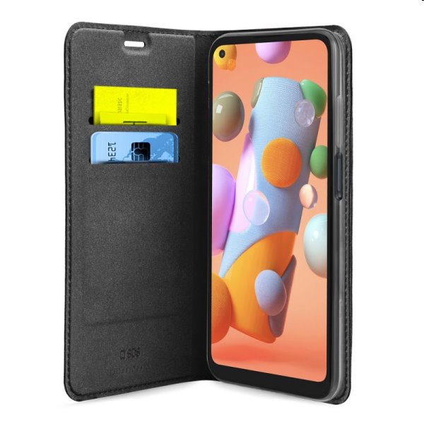 Tok SBS Book Wallet Lite for Samsung Galaxy A12 - A125F, fekete