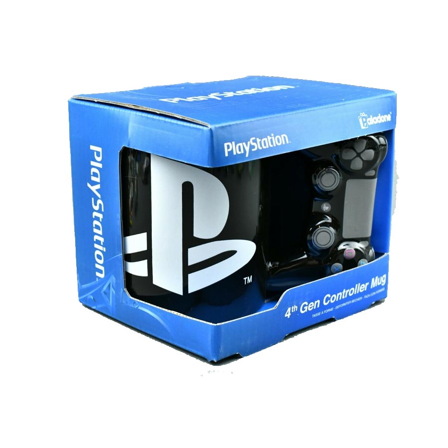 Bögre Playstation Kontroller Fekete DS4 (PlayStation)