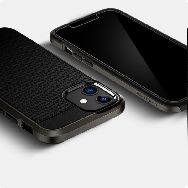 Edzett üveg Spigen tR ez Fit for Apple iPhone 12/12 Pro, 2 darab Edzett üveg Spigen tR ez Fit for Apple iPhone 12/12 Pro, 2 darab