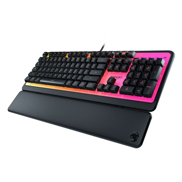 Gamer membrános billentyűzet Roccat Magma, US kiosztás, Fekete Gamer membrános billentyűzet Roccat Magma, US kiosztás, Fekete