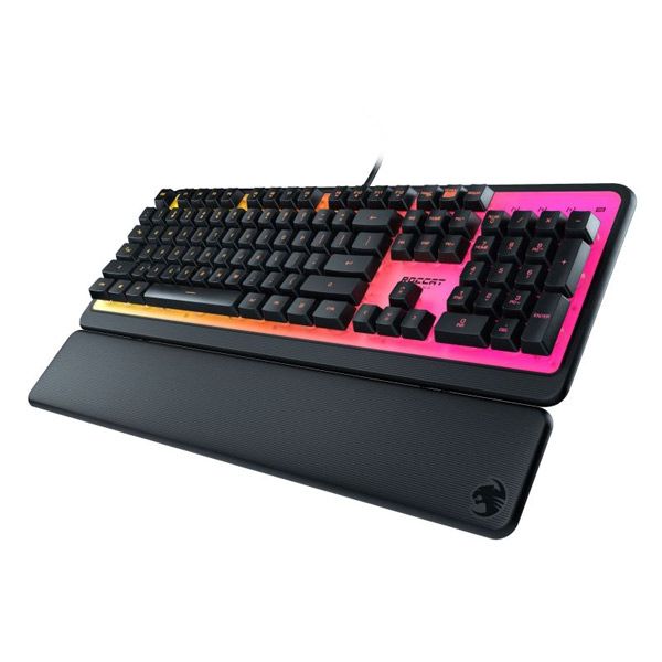 Gamer membrános billentyűzet Roccat Magma, US kiosztás, Fekete