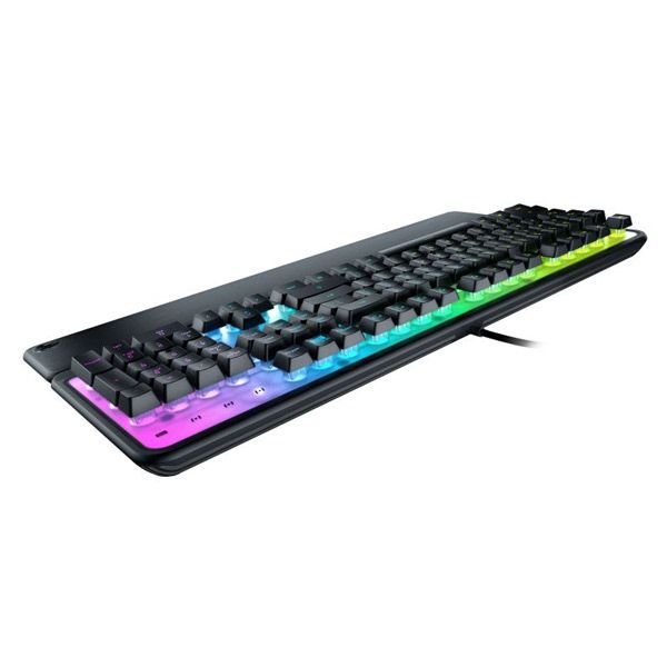 Gamer membrános billentyűzet Roccat Magma, US kiosztás, Fekete