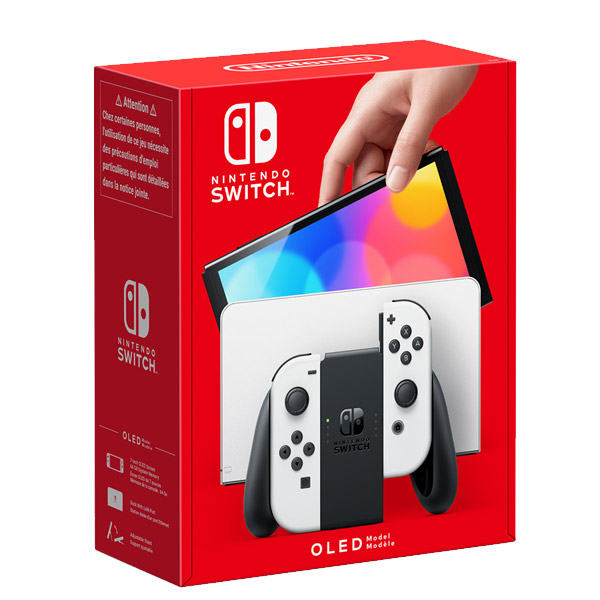 Nintendo Switch – OLED Model játékkonzol, fehér