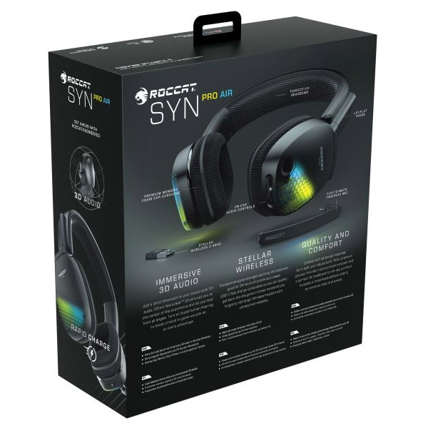 Roccat Syn Pro Air, Fekete