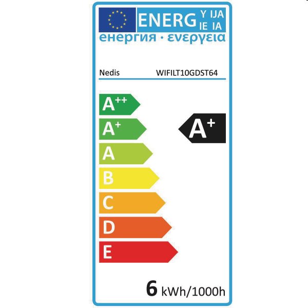 Smart LED izzó szállal Nedis 5.5W E27 350lm