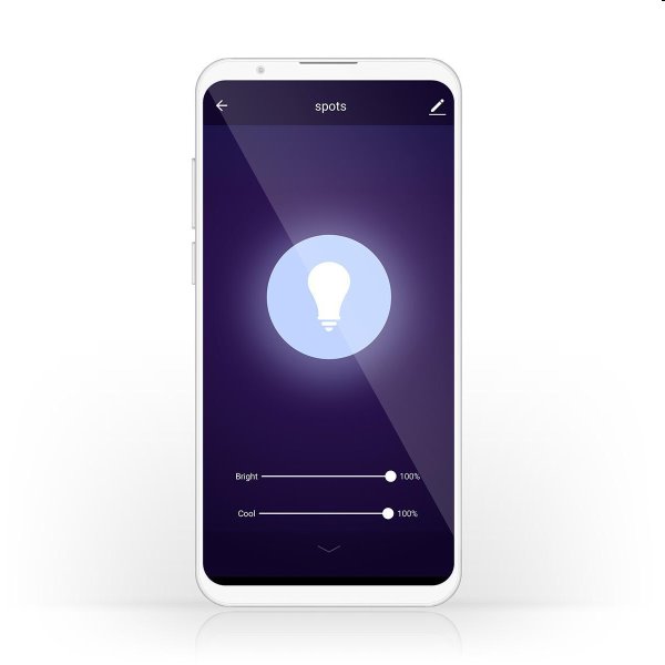 Smart LED izzó szállal Nedis 5.5W E27 350lm