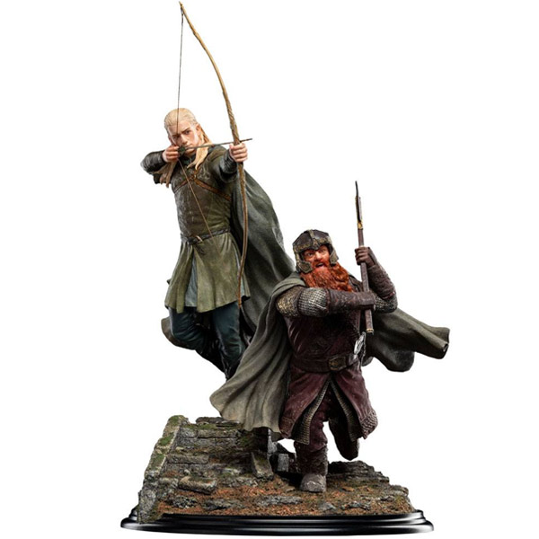 Szobor Legolas and Gimli At Amon Hen (Lord of The Rings)