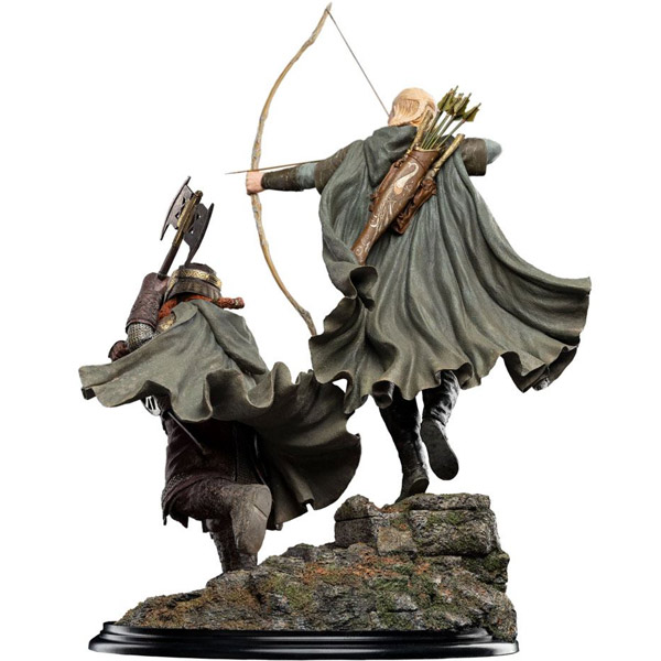 Szobor Legolas and Gimli At Amon Hen (Lord of The Rings)