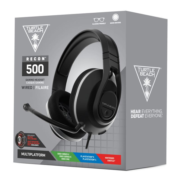 Turtle Beach Recon 500 Headset, fekete