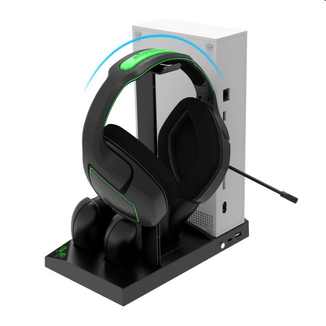 iPega XBS013 Dokkoló állomás Xbox Series S, Vezeték nélküli Kontroller és Fejhallgató számára + tölthető elemek iPega XBS013 Dokkoló állomás Xbox Series S, Vezeték nélküli Kontroller és Fejhallgató számára + tölthető elemek