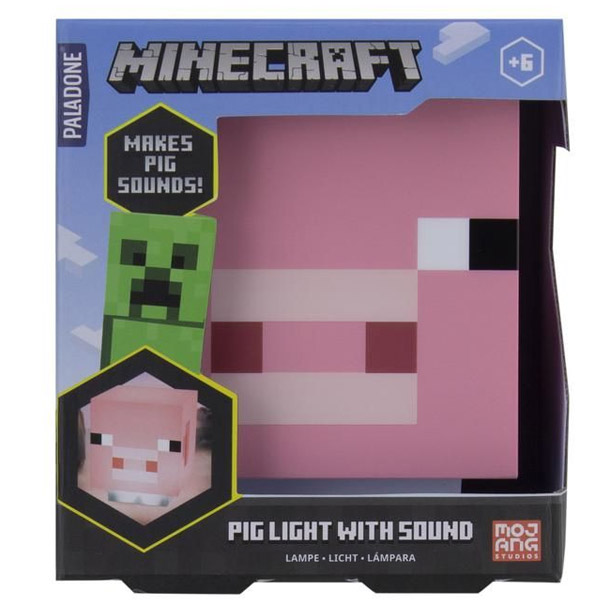 Pig (Minecraft) lámpa