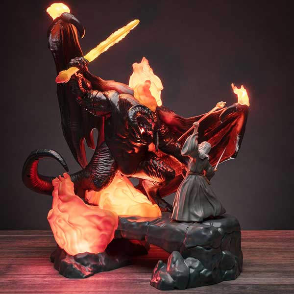 The Balrog Vs Gandalf (Lord of The Rings) lámpa The Balrog Vs Gandalf (Lord of The Rings) lámpa