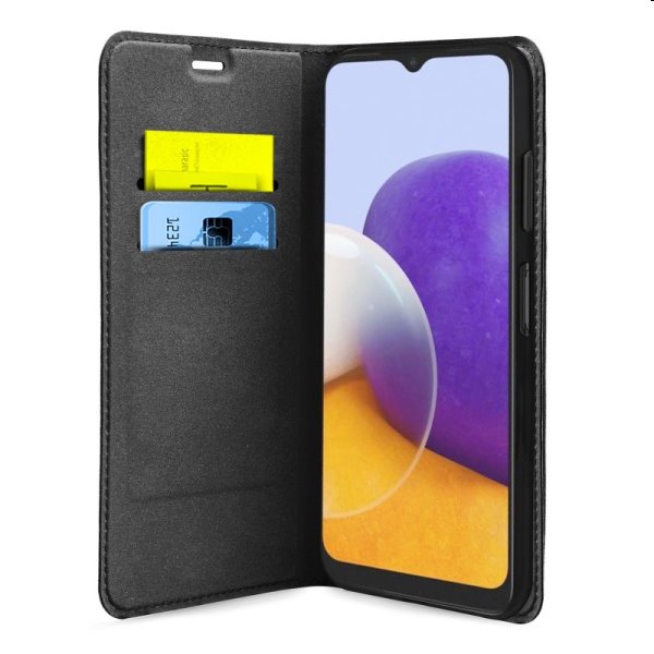 Tok SBS Book Wallet Lite for Samsung Galaxy A22 - A225F, fekete