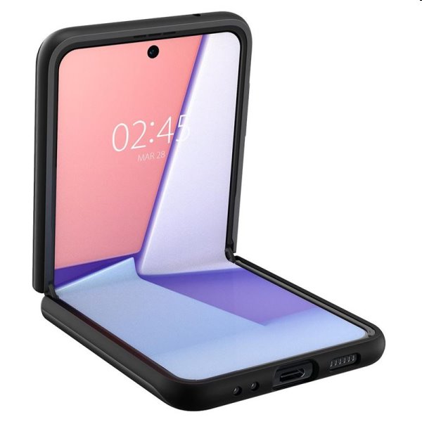 Tok Spigen Thin Fit for Samsung Galaxy Z Flip3, fekete Tok Spigen Thin Fit for Samsung Galaxy Z Flip3, fekete