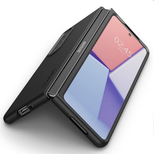Tok Spigen Thin Fit for Samsung Galaxy Z Fold3, fekete