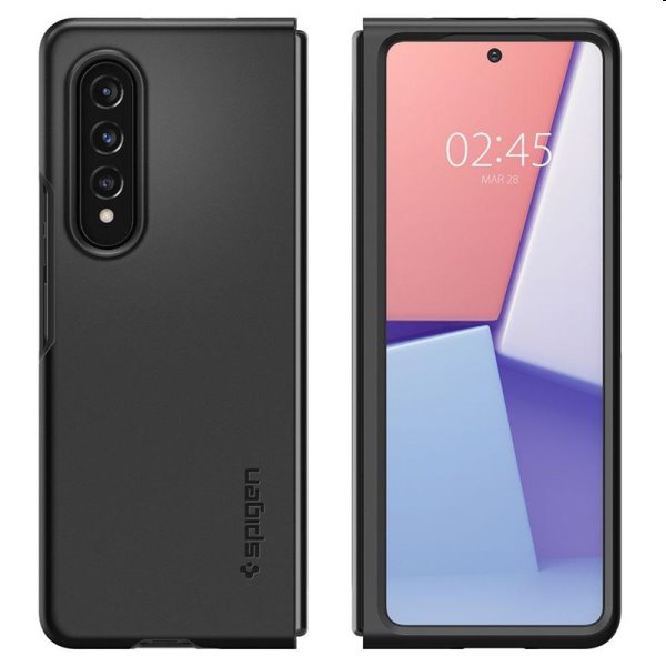 Tok Spigen Thin Fit for Samsung Galaxy Z Fold3, fekete Tok Spigen Thin Fit for Samsung Galaxy Z Fold3, fekete