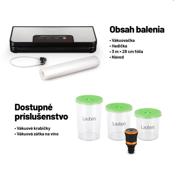 Vákuumcsomagoló Lauben Vacuum Sealer 60SB