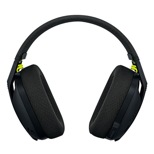 Logitech G435 LIGHTSPEED - vezeték nélküli gamer fejhallgató - fekete/sárga