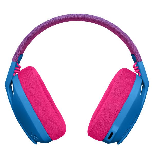 Logitech G435 LIGHTSPEED - vezeték nélküli gamer fejhallgató - kék/málna