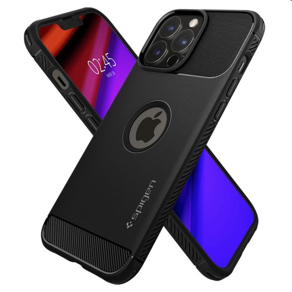 Tok Spigen Rugged Armor for Apple iPhone 13 Pro Max, fekete Tok Spigen Rugged Armor for Apple iPhone 13 Pro Max, fekete