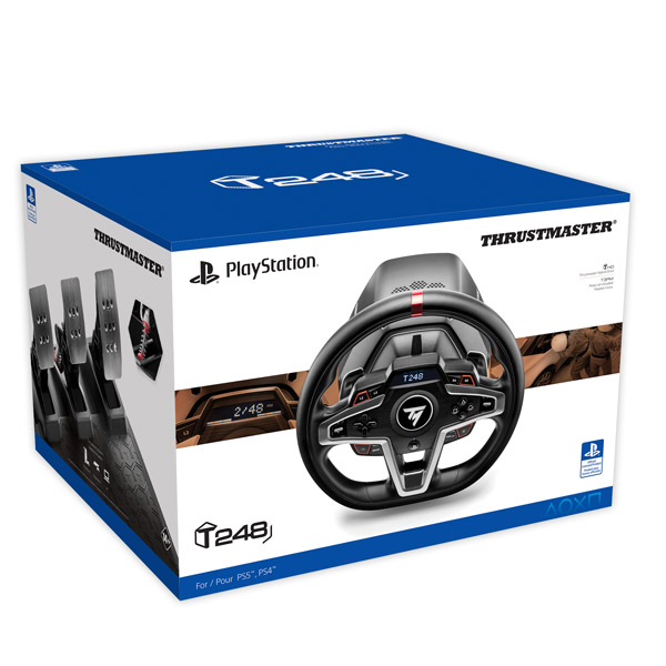 Thrustmaster T248 kormány és pedálkészlet PS5/PS4/PC számára