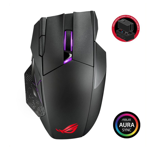 Gamer egér ASUS ROG Spatha X