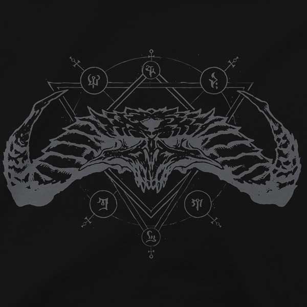Mikina Skull Runes (Diablo 4) L