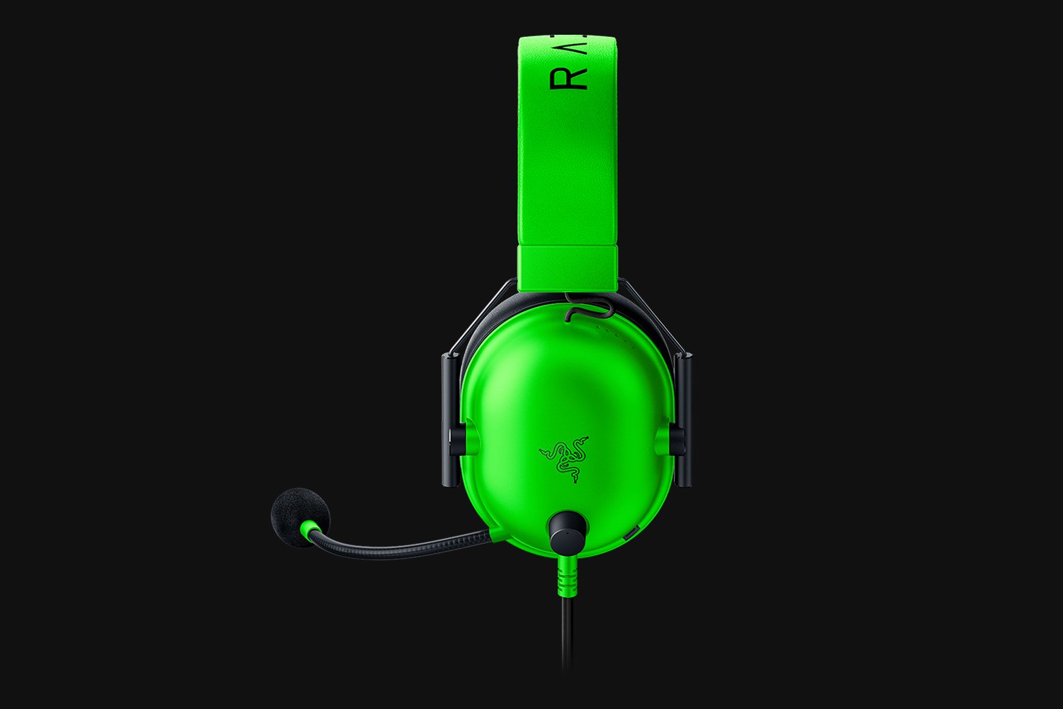 Gamer Fejhallgató Razer Blackshark V2 X, zöld