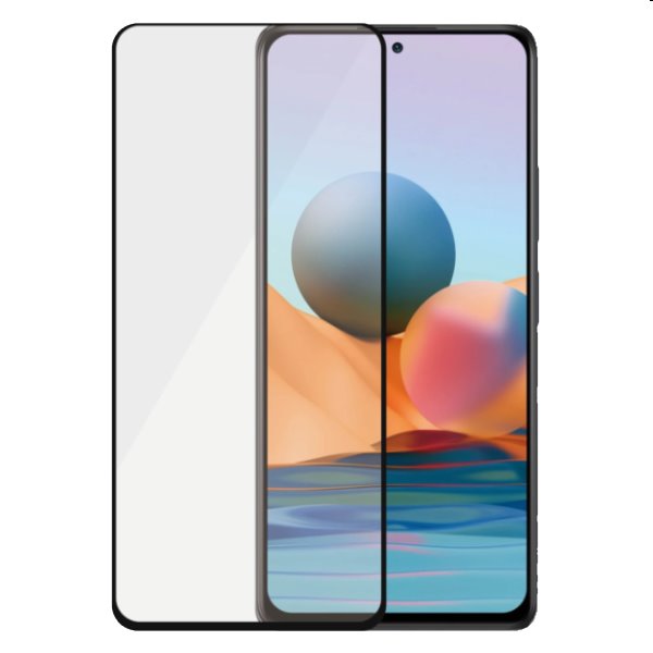 PanzerGlass Case Friendly Temperált védőüveg XiaomiRedmi Note 10 Pro/10 Pro Max/Mi 11i/Poco F3 számára, Fekete