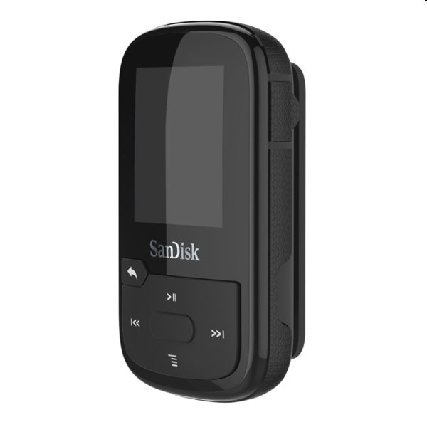 SanDisk MP3 Clip Sport Plus 32 GB Lejátszó, fekete SanDisk MP3 Clip Sport Plus 32 GB Lejátszó, fekete
