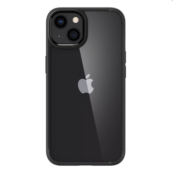 Tok Spigen Crystal Hybrid for Apple iPhone 13, fekete